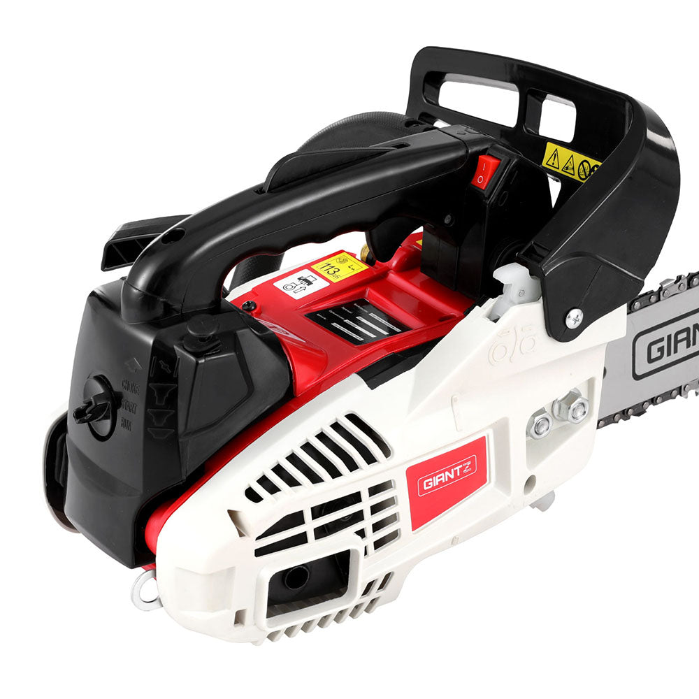 Giantz 25cc Petrol Chainsaw 10inches Bar E-Start Tree Pruning Chain Saw