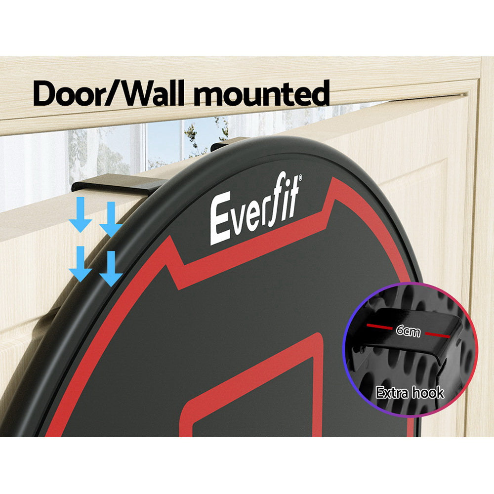 Everfit 38inches Basketball Hoop Backboard Door Wall Mounted Ring Net Sports Kids