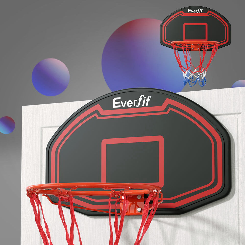 Everfit 38inches Basketball Hoop Backboard Door Wall Mounted Ring Net Sports Kids