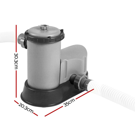 Bestway Pool Pump Cartridge Filter 1500GPH 5678L/H Flowclear鈩�Filters Cleaner