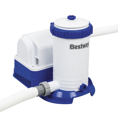 Bestway Pool Pump Cartridge Filter 2500GPH 9463L/H Flowclear鈩�Filters Cleaner