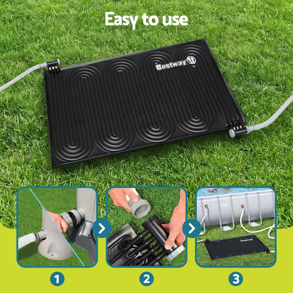 Bestway Solar Pool Heater Pad 110x171cm Boost Swimming Pool 3-5掳C Warmer