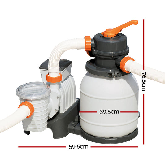 Bestway Pool Pump Sand Filter 1500GPH 5678L/H Pools Flowclear鈩�Filters