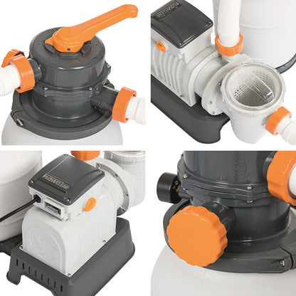 Bestway Pool Pump Sand Filter 1500GPH 5678L/H Pools Flowclear鈩�Filters