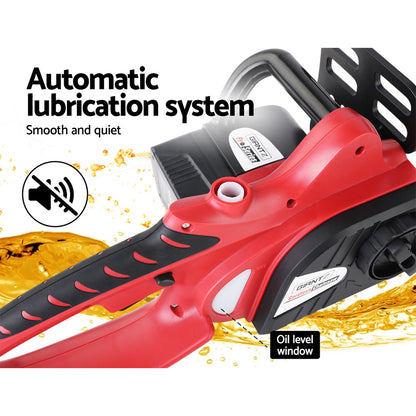 Giantz Chainsaw 10inches 20V Cordless Saw Electric Battery Rechargeable,Giantz Chainsaw Electric Cordless 20V 10inches Saw Wood Cutter Pruner Li-lon Battery
