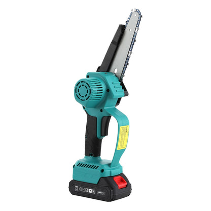 Giantz 6inches Mini Cordless Electric Chainsaw Rechargeable Wood Cutter