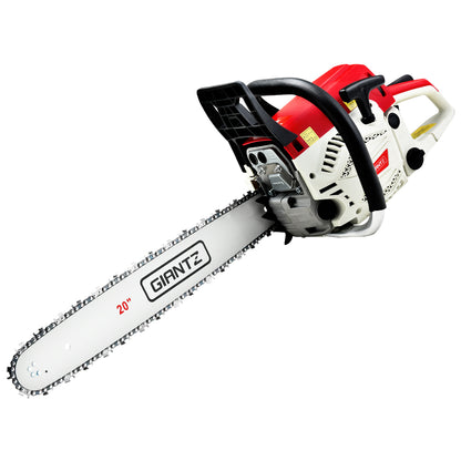Giantz Chainsaw Petrol 62CC 20inches Bar Commercial E-Start Pruning Chain Saw,Giantz Chainsaw Petrol 62CC 20inches Bar Commercial E-Start Pruning Chain Saw 4.5HP