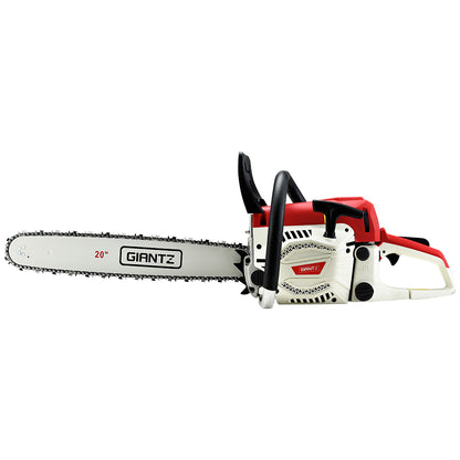 Giantz Chainsaw Petrol 62CC 20inches Bar Commercial E-Start Pruning Chain Saw,Giantz Chainsaw Petrol 62CC 20inches Bar Commercial E-Start Pruning Chain Saw 4.5HP