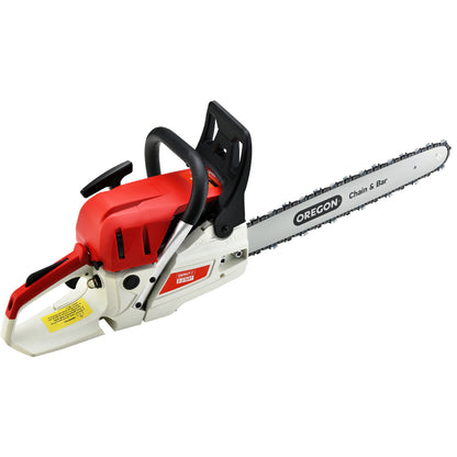 Giantz Chainsaw Petrol 52CC 20inches Oregon Bar Commercial E-Start Pruning Chain Saw