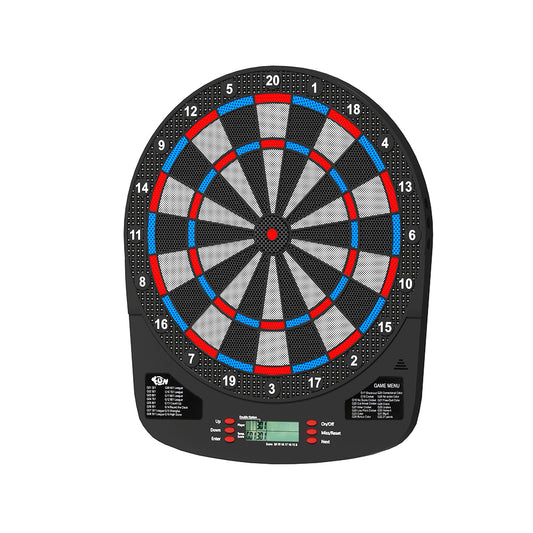 13.5inches Dartboard Dart Board with Soft Tip Darts Electronic Scorer 32 Games