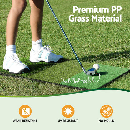 Everfit Golf Hitting Mat Portable Driving聽Range Practice聽Training Aid 3 in 1