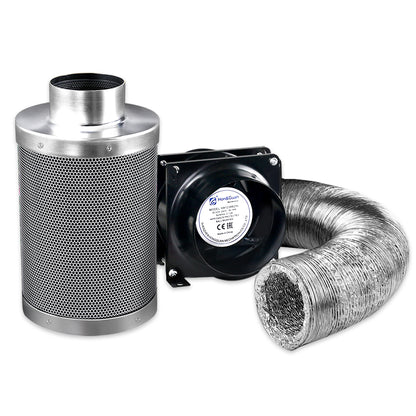 Green Fingers 6inchesVentilation Kit Fan Hydroponics Grow Tent Kit Carbon Filter Duct,Green Fingers 6inchesVentilation Kit Fan Hydroponics Grow Tent Kit Carbon Filter Duct