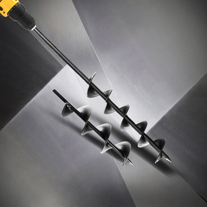 Giantz Power Garden Spiral Auger Hole Digger Earth Drill Bit 桅75x300 & 600mm
