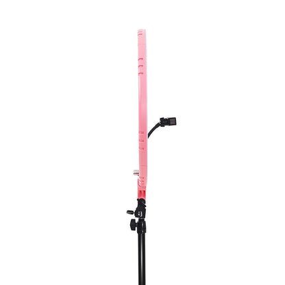 Embellir Ring Light 19inches Tripod Stand Pink