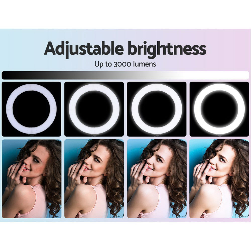 Embellir Ring Light 14inches Tripod Stand