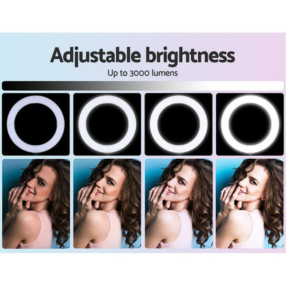 Embellir Ring Light 14inches Tripod Stand