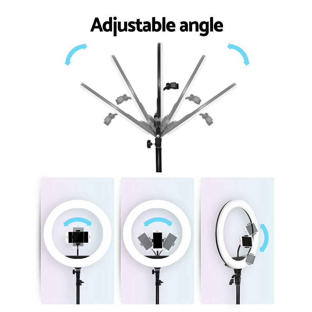 Embellir Ring Light 14inches Tripod Stand