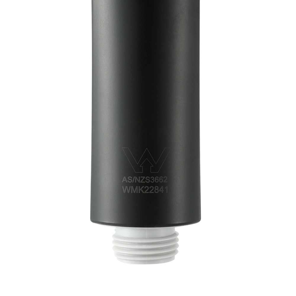 Handheld Shower Head 4.5inches High Pressure 5 Modes Poweful Round Black