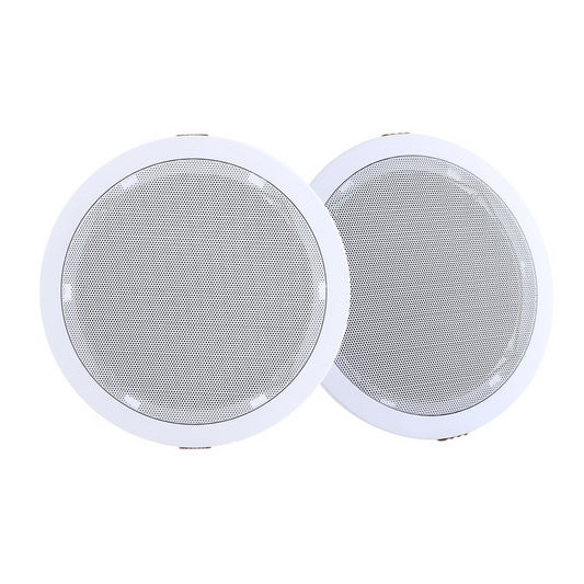 2 x 6inches In Ceiling Speakers Home 80W Speaker Theatre Stereo Outdoor Multi Room