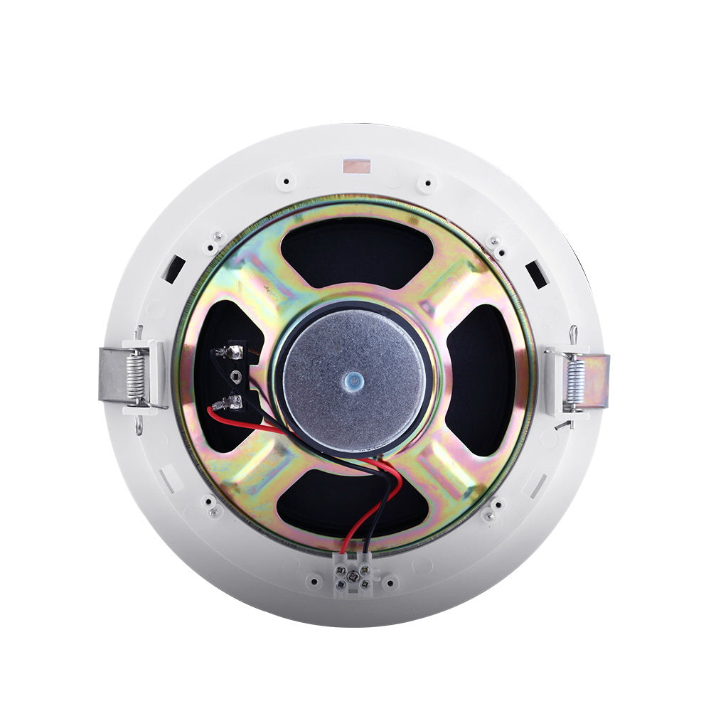 2 x 6inches In Ceiling Speakers Home 80W Speaker Theatre Stereo Outdoor Multi Room