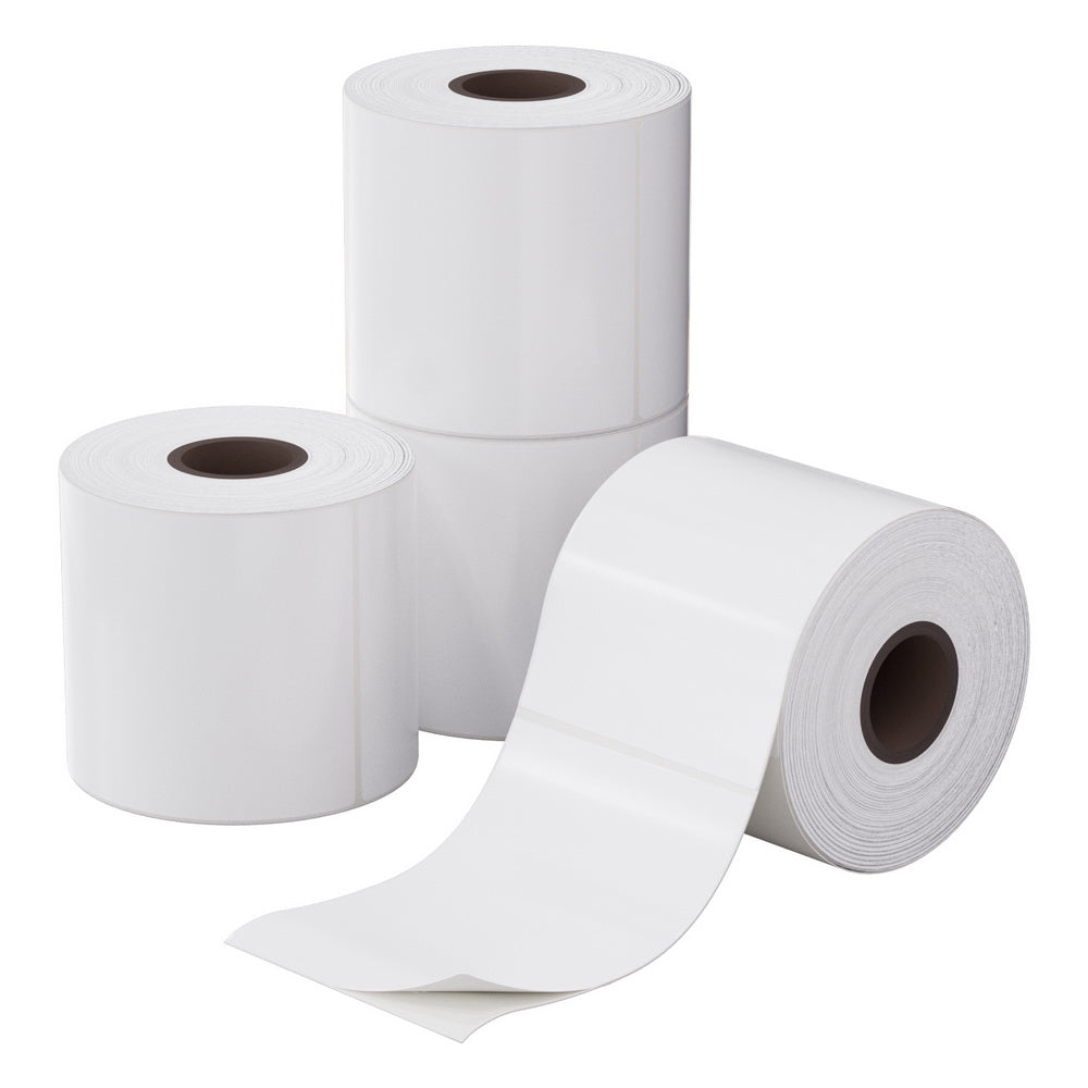 4 Rolls Direct Thermal Labels Paper Printer Paper Barcode脗聽Shipping Stickers