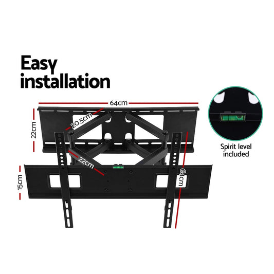 Artiss TV Wall Mount Bracket for 32inches-70inches LED LCD Full Motion Dual Strong Arms