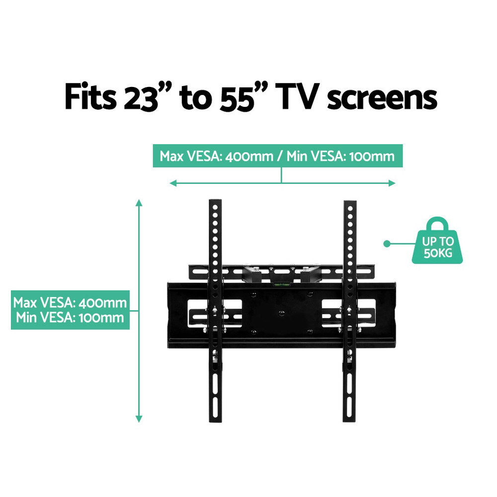 Artiss TV Wall Mount Bracket for 23inches-55inches LED LCD Full Motion Dual Strong Arms