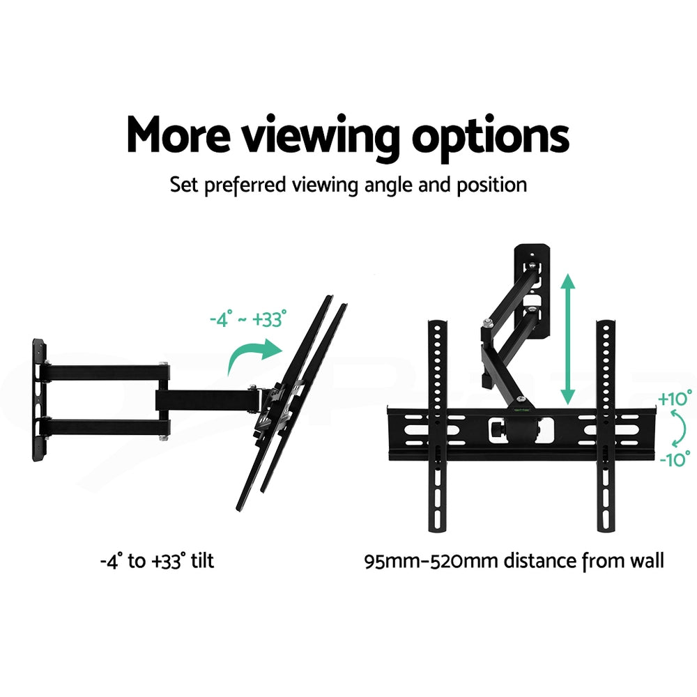 Artiss TV Wall Mount Bracket for 23inches-55inches LED LCD TVs Full Motion Strong Arms