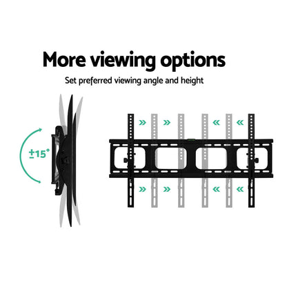 Artiss TV Wall Mount Bracket for 42inches-90inches LED LCD TVs Tilt Slim Flat Low Profile