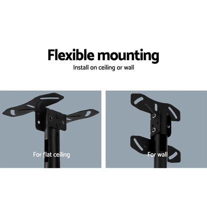 Artiss TV Wall Mount Bracket for 32inches-75inches LED LCD TVs Full Motion Ceiling Mounted