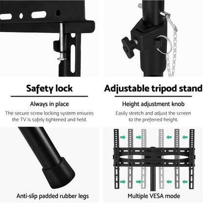 Artiss TV Stand Mount Bracket for 32inches-70inches LED LCD Tripod Floor Shelf Universal