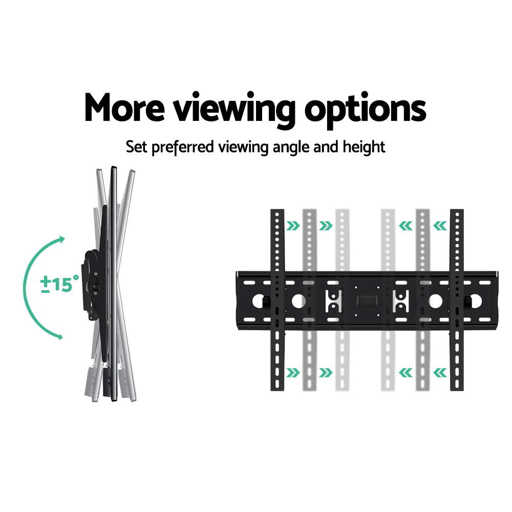 Artiss TV Wall Mount Bracket for 32inches-70inches LED LCD TVs Tilt Slim Flat Low Profile